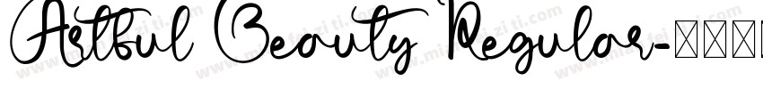 Artful Beauty Regular字体转换